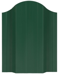 Штакетник металлический Омега цвет RAL 6005