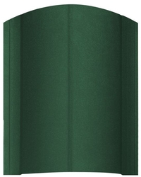 Штакетник металлический Евро (Европланка) цвет RAL 6005