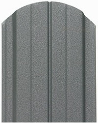 Штакетник металлический Классик цвет RAL 7024