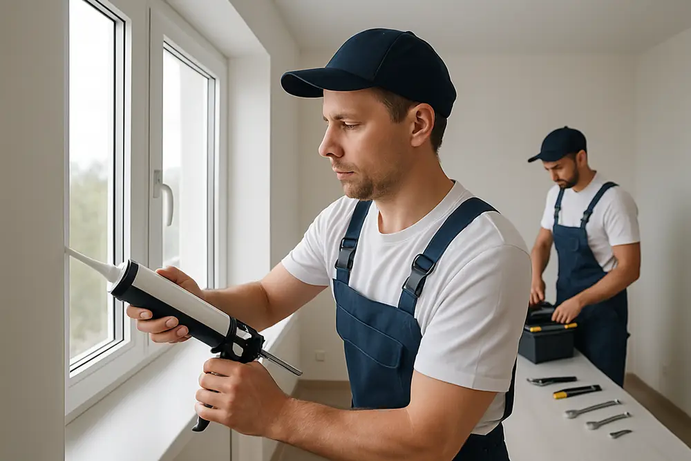 установка пластиковых окон в квартире