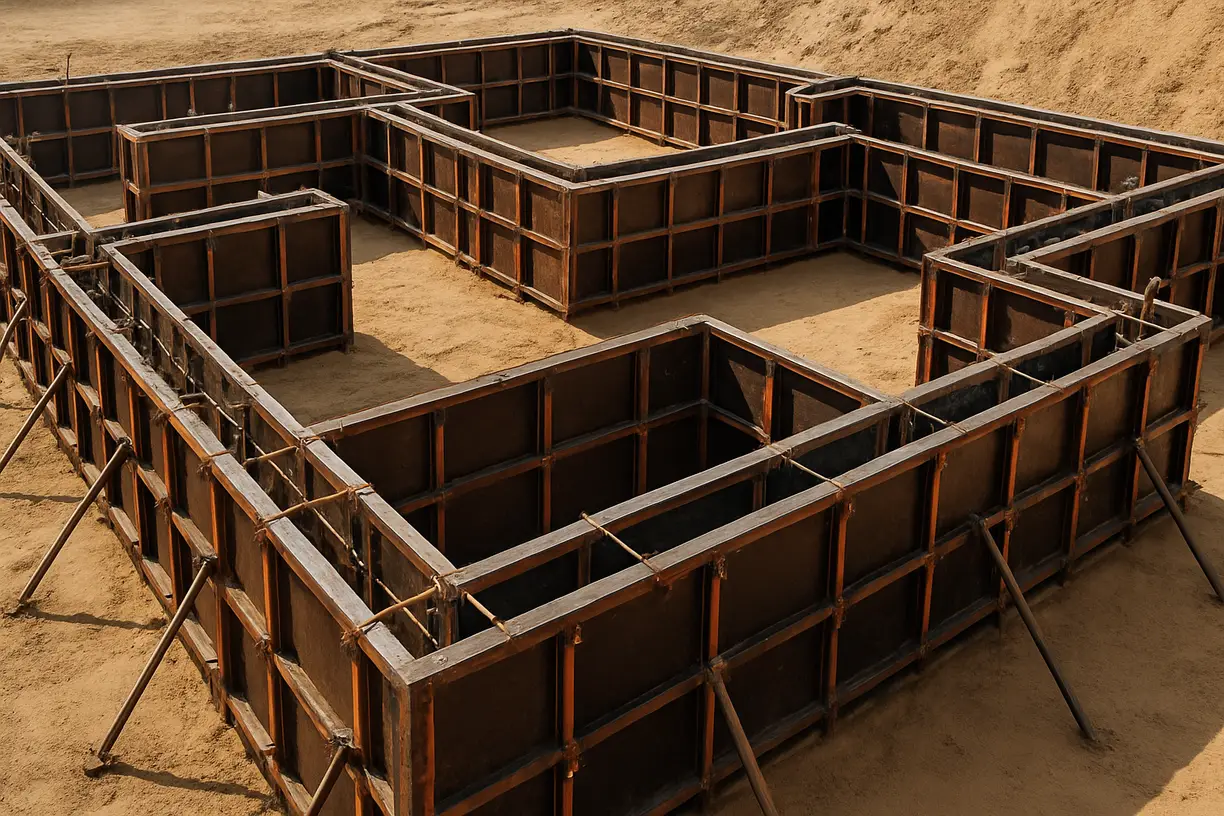 Мелкощитовая опалубка в аренду