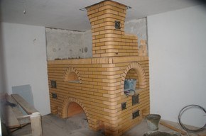 кладка кирпичных печек в Минске