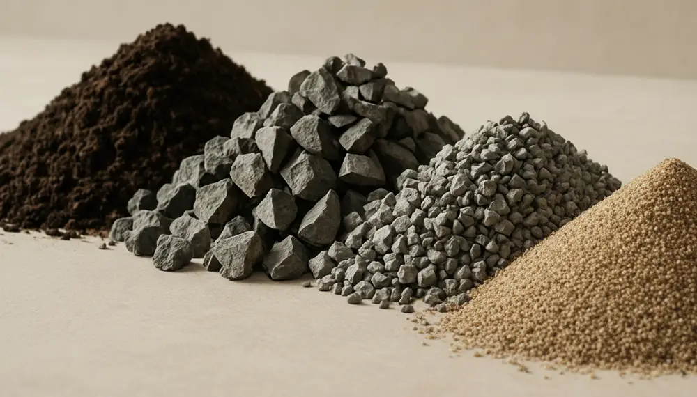 доставка песка и щебня самосвалом