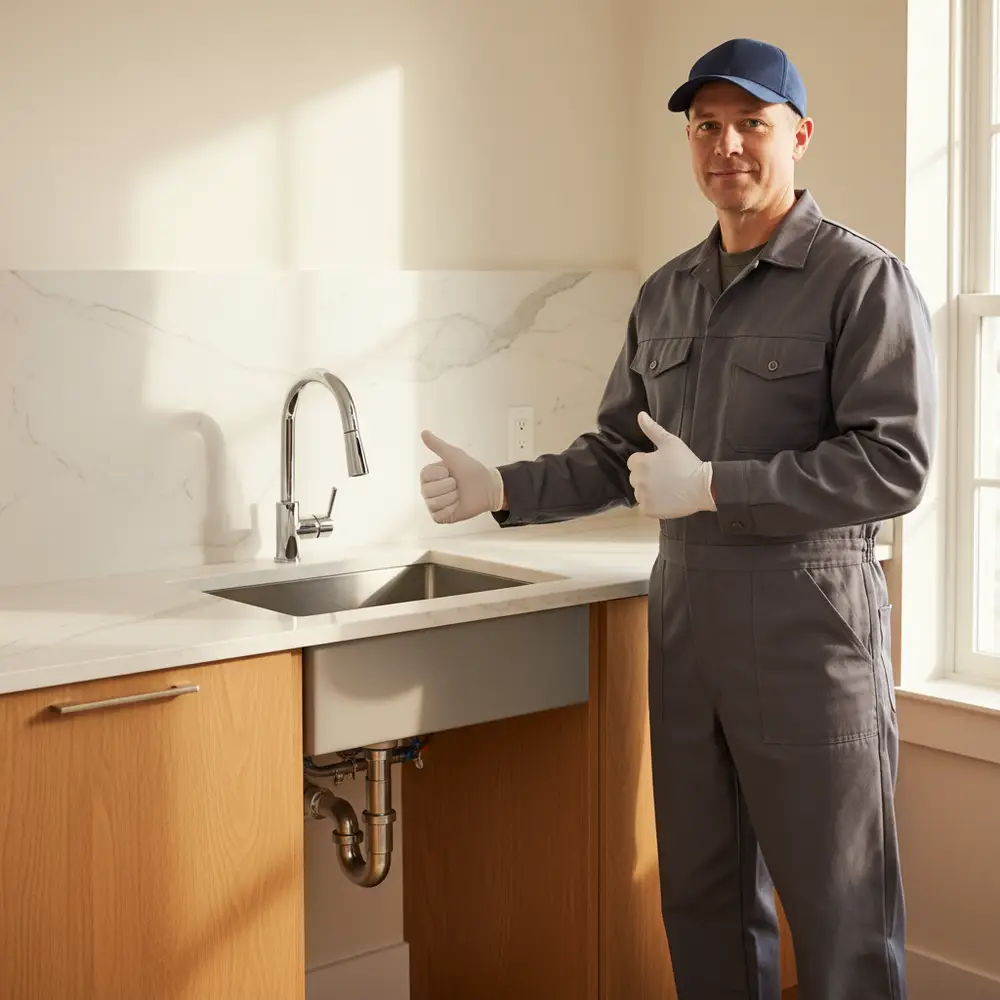 установка подключение мойки