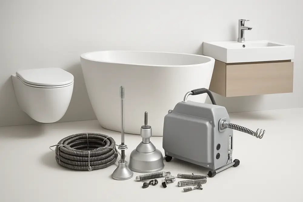 прочистка труб канализации и устранение засора