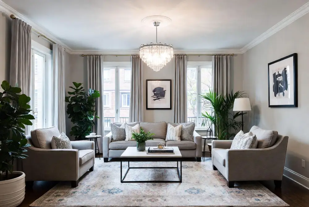 ремонт и отделка комнат под ключ