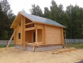 дома из сруба в Минске