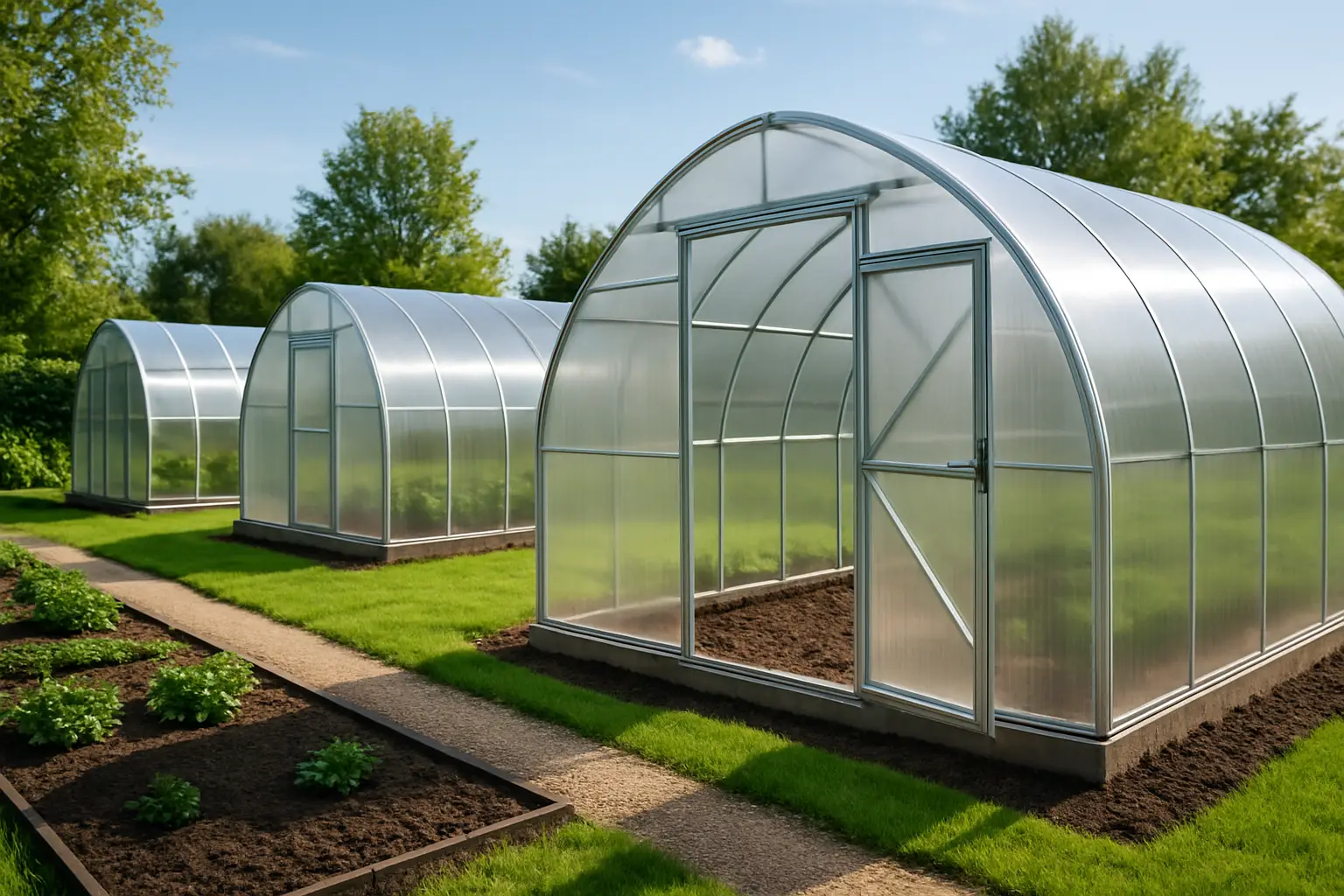 Теплицы из поликарбоната